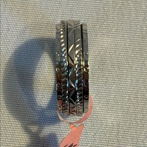 NWT Stainless Steel etched engraved textured spinner wedding ring size 11 Mens